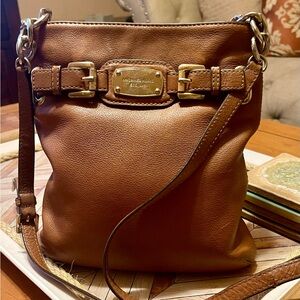 Vintage Michael Kors leather crossbody brown